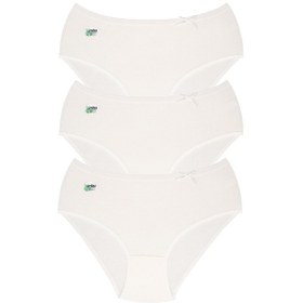 Resim Dondeza 3'Lü Bambu L / Xl Beden Beyaz 10 Kadın Külot Beyaz 