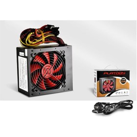 Resim Platoon PL-9264 600W Kutulu Power Supply 12CM AYNI GÜN ÜCRETSİZ KARGO