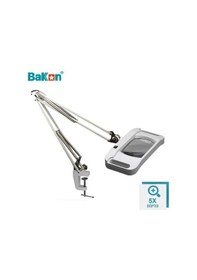 Resim Bakon BK500D-5X LED Akrobat Dikdörtgen Büyüteç 