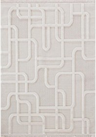 Resim Vivaldi Soho 1088 Krem İskandinav Salon Yolluk Halısı 