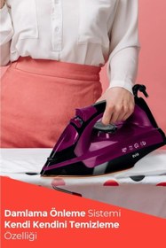 Resim Evia Ea4115b Jett Buharlı Ütü 