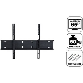 Resim Achill 55'' 65'' 165 Ekran Tv Askı Aparatı Su Terazisi 