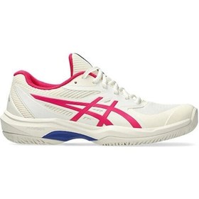 Resim Asics Game Ff Kadın Tenis Ayakkabısı 1042a281-102 Beyaz Beyaz 