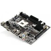 Resim HM55P Intel Sata DDR3 1333 MHz USB 2.0 VGA HDMI Ses Lan 988P 1.Gen Kutusuz Anakart İzoly