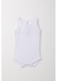 Resim Breeze Erkek Bebek Çıtçıtlı Atlet Zıbın Body Jakarlı Kalp Desenli 9 Ay-3 Yaş, Beyaz Beyaz 