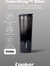 Resim COOKER 500 ML DIAMOND TERMOS BARDAK - Yeşil 