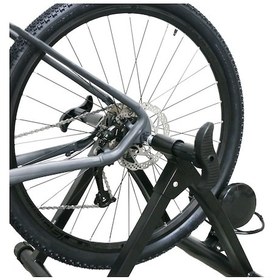 Resim Xindoker Bisiklet Trenırı İçin M12 P1.0 Alüminyum Konvertör Osbilği - Siyah, Dayanıklı, Ev İçi Antrenmanı İçin Taban Çubuğu 