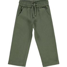 Resim Civil Boys Armürlü Chino Pantolon 2 - 5 Yaş Erkek Çocuk İçin Orta Haki Keten Regular Fit 