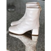 Resim Loli Bej Likralı Topuklu Kadın Bot 