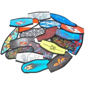 Resim BestDivers Maske Arkalığı Clown Neopren Gümüş 