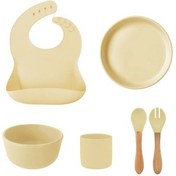 Resim Oioi Blw Set Iıı Beslenme Seti Mellow Yellow Sarı 