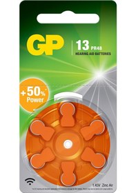 Resim GP ZA13 1.4V 13 Numara Cihaz Pili 6'lı 
