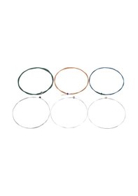 Resim Orphee Rx15-C Steel Electric Guitar Strings Colorful Takım Tel Re 