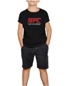 Resim Ufc Ultimate Fighting Championship Siyah Çocuk Tişört Siyah 