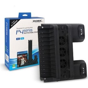Resim Dobe Playstation PS4 Pro-PS4 Slim Çoklu Ultra Güçlü Soğutucu Fan 