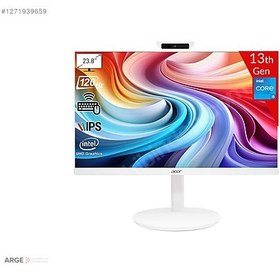 Resim ACER 24" ALLİNONE 5-1334U 8gb Ram 512SSD 120HZ SIFIR KUTU TR 
