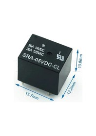 Resim Songle 5v Gaz Rölesi Sra-05vdc-cl T74 Gas Relay 