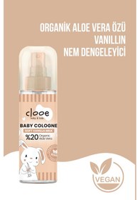 Resim Hassas Ciltlere Özel Organik Aloe Vera Özlü Süt Ve Vanilya Kokulu Soft Vanilla Milk Bebek Kolonyası Dörtlü Ekonomik Aile Paketi 
