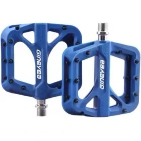 Resim Bike Sky Gıneyea Bisiklet Pedalı Rulmanlı Platform Tip Mavi 