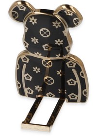 Resim NewFace Astro Stand Ayıcık Desenli - Siyah DPMAH 