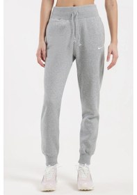 Resim Nike Sportswear Phoenix Polar Kadın Yüksek Bel Eşofman Altı Gri 