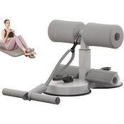 Resim Sit-Up Assist Ev Spor Ekipmanı - Kalınlaştırılmış Konfor Pedli ile Ayarlanabilir Kaymaz Karın Eğitmeni, Taşınabilir Depolama, Ev/Spor Salonu Kullanımı için Uygun, Kolay Vücut Kası İnşası 