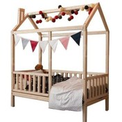 Resim Köşk_Mobilya Köşk Mobilya Montessori Yatak Çatılı Model 90X190 