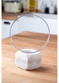 Resim Finehome Belly Pleksi Yuvarlak Tepsi 