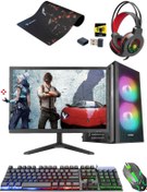 Resim RAMTECH Eco Gaming V20 Xeon X5650 32gb Ram 480gb Ssd 500gb Hdd Gt730 4gb E. Kartı 23.8inç Monitör 