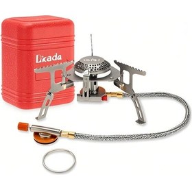 Resim Maiyame Lixada Taşınabilir Kamp Ocağı - 3000w/3500w Çift Ateşleme Sistemi, Hafif Ve Dayanıklı Çok Renkli 