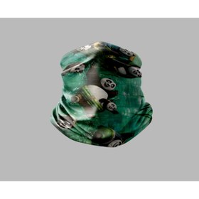 Resim Buffalo Animals Tasarımlı Motorcu Buff Maske Outdoor Boyunluk Unisex Bandana 