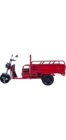 Resim Stmax GF710 3 Tekerli Kasalı Elektrikli Moped - Kırmızı 