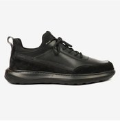 Resim Greyder 17840 Erkek Siyah Hakiki Deri Sneaker Ayakkabı Siyah 