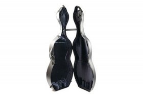 Resim Bam 1003XLWN Hightech Shamrock Siyah Tekerlekli Çello Kutusu | Siyah Mat Yüzey Profesyonel Koruma ve Tekerlekli Mekanizma ile Mobil Kullanım 