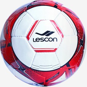 Resim La-3532 Beyaz Kırmızı Futbol Topu 5 Numara 