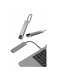 Resim Hnrlıshp Çevirici Dönüştürücü Adaptör Macbook 3 In 1 Type-c To Hdmı Usb 3.0 