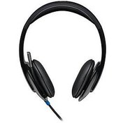 Resim Logitech H540 USB Gürültü Önleyici Mikrofonlu Kablolu Kulaklık - Siyah 
