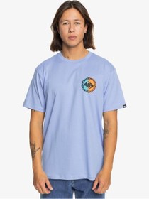 Resim Quiksilver Long Fade Ss Erkek T-shirt-28524-açık Mavi Açık Mavi 
