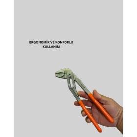 Resim Freedom Store Ayarlanabilir Kurbağacık Pense Boru Anahtarı Çelik Malzeme 