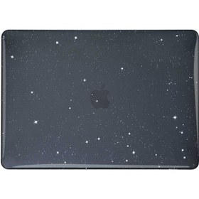 Resim Apple Uyumlu MacBook Pro 13.3" M2 2022 2020 A2251 A2289 A2338 Kılıf Simli Ön Arka Kapak 001 