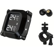 Resim Tcherchı Su Geçirmez Motosiklet Lastik Basıncı Sensörleri Motor Tmps İzleme Sistemi 