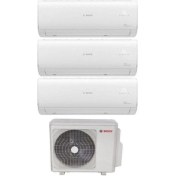 Resim Bosch A+ 42000 BTU 1 Dış + 3 Iç Ünite 12000 + 12000 + 18000 BTU Multi Inverter Klima 