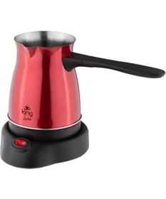 Resim 3 Adet King Livra Türk Kahvesi Makinesi K3104 Kırmızı 