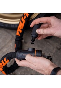 Resim Tru-tension Chain & Lock - 1.5m X 8mm Motosiklet Zincir Kilidi 