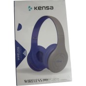 Resim Kensa Kulak Üstü Bluetooth Kulaklık Mavi 