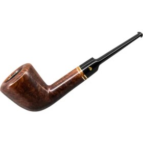 Resim Şahin Üç Yıldız 466 9mm. Filtreli Ebonit Saplı Pipo 