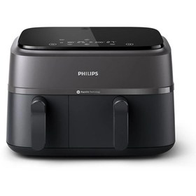 Resim Philips 3000 Serisi Çift Hazneli Airfryer Rapid Air 24 Ay Garantili 