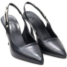 Resim Pisagor Ps-32620 8,5 Cm Topuklu Kadın Stiletto Ayakkabı siyah 