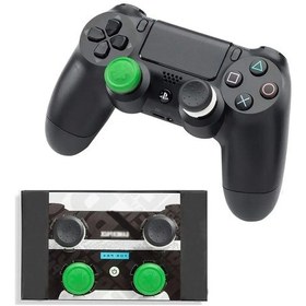 Resim Ps4 İçin Siyah Yeşil-playstation 4 Ps4 İçin Xbox One Denetleyici Thumbsticks 2 Yüksek Belirli İçbükey 2 Orta Be 