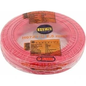 Resim Hes Hes,hes 2,5 H.free Nya Kablo Kırmızı Kangal 